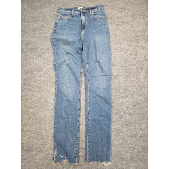 Favorite Daughter Denim - Favorite Daughter Jeans Womens 28 x 34 Valentina Tower Super High Rise Frayed